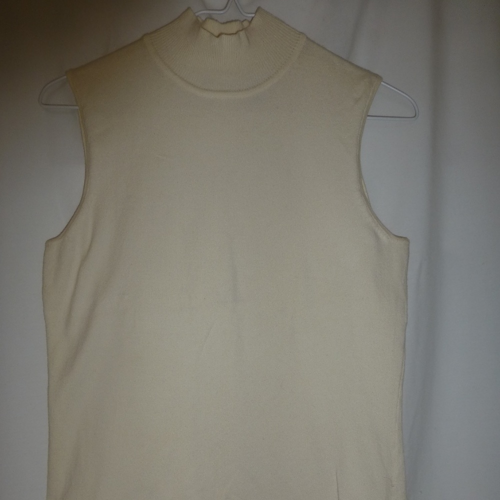 mock neck sweater top